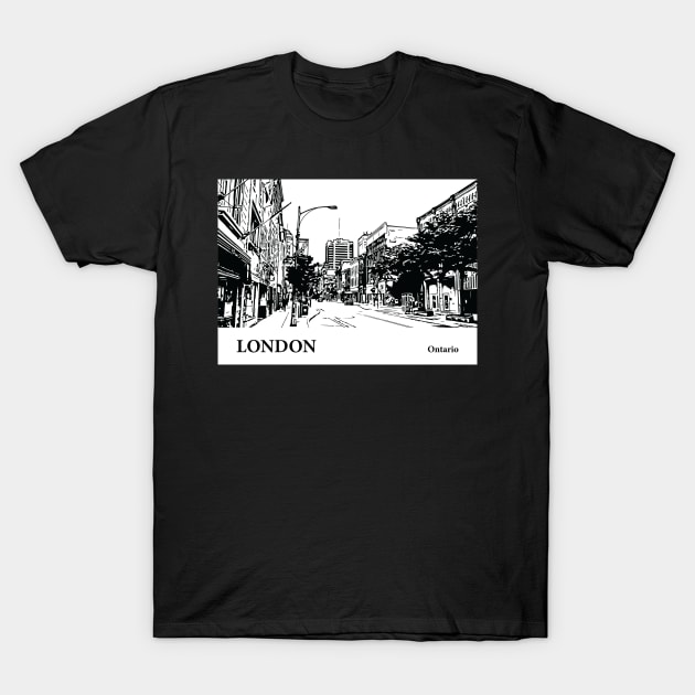 London - Ontario T-Shirt by Lakeric